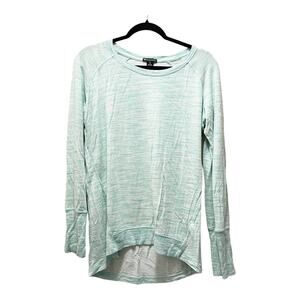 Champion Elite High-Low Hemline Crew Long Sleeve Sweater Pullover Long Sleeve S